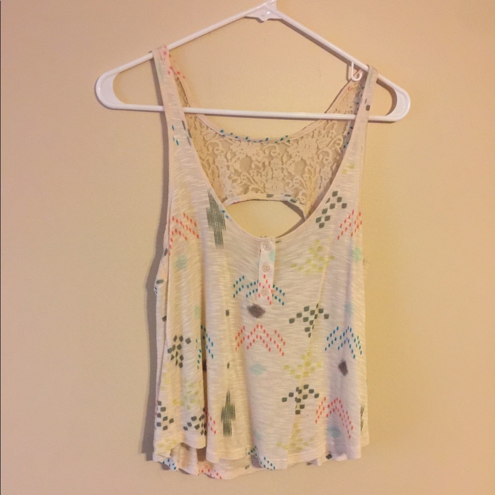 Kirra tribal tank with open back